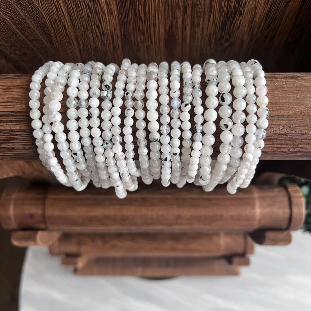 Rainbow moonstone bracelet